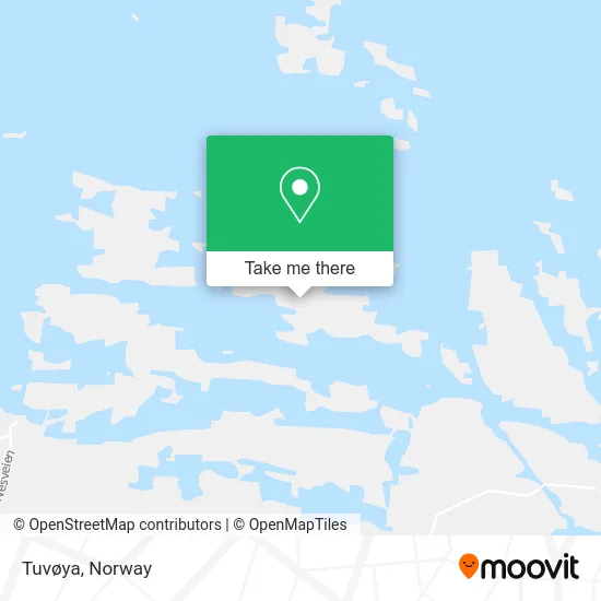 Tuvøya map