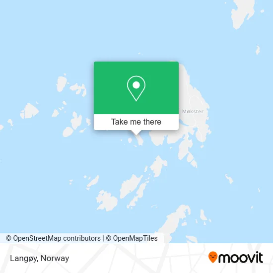 Langøy map