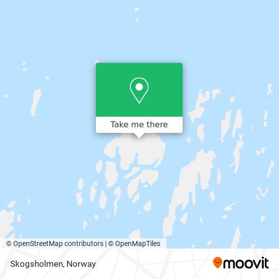 Skogsholmen map