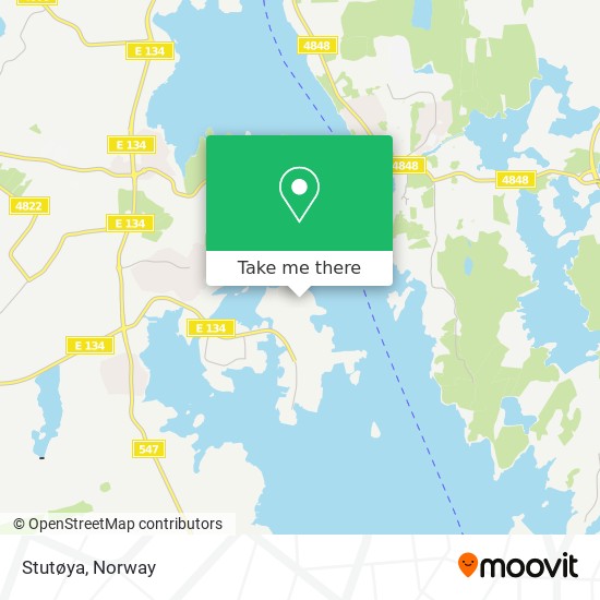 Stutøya map