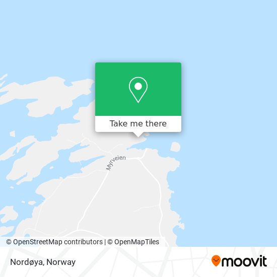 Nordøya map