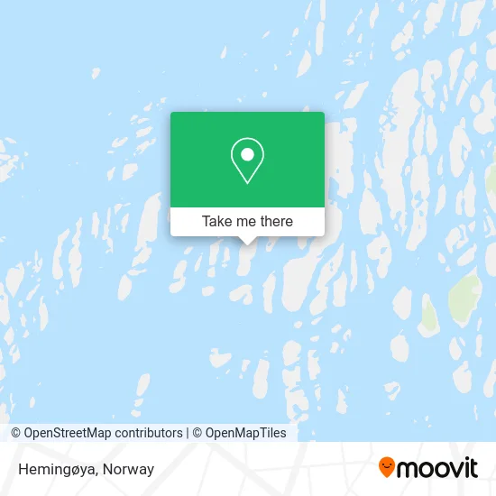 Hemingøya map