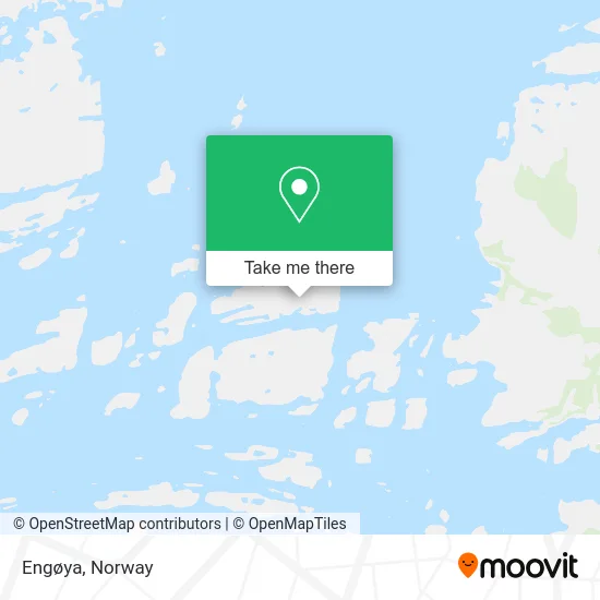 Engøya map