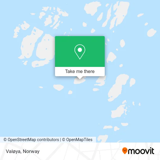 Valøya map