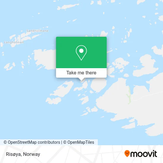 Risøya map