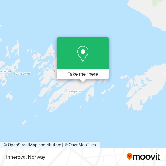 Innerøya map