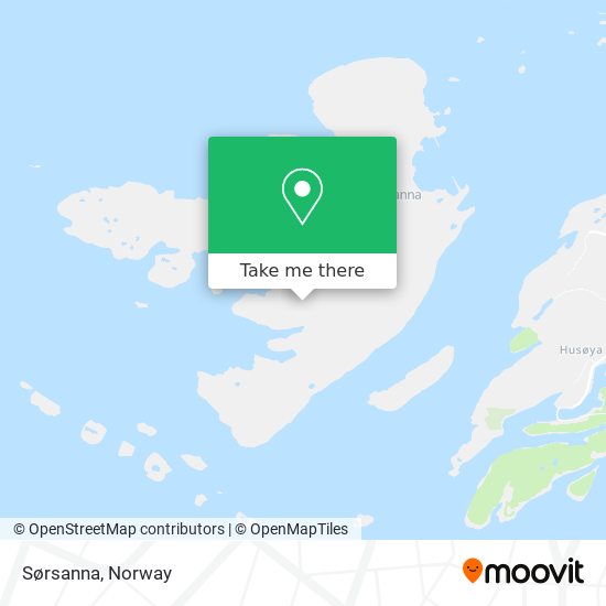 Sørsanna map