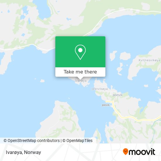 Ivarøya map