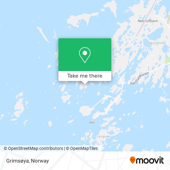 Grimsøya map