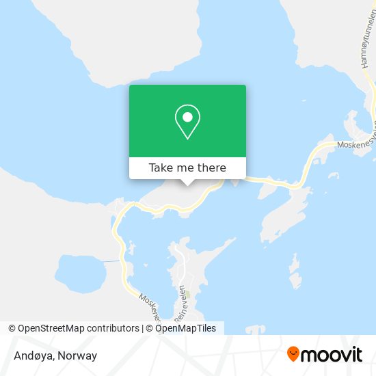 Andøya map