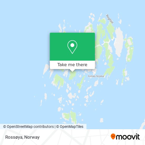 Rossøya map