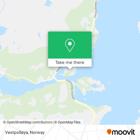 Vestpolløya map