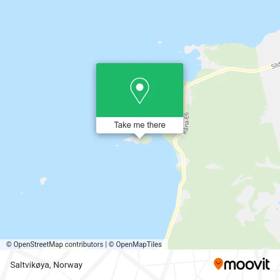 Saltvikøya map