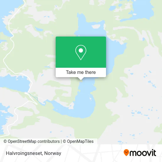 Halvroingsneset map