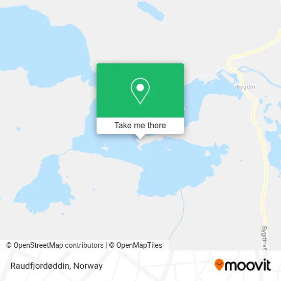 Raudfjordøddin map