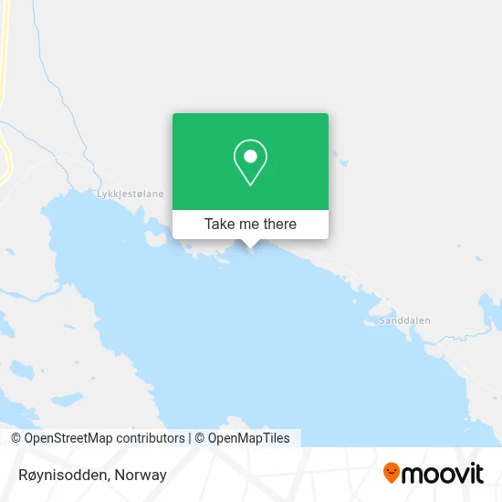Røynisodden map