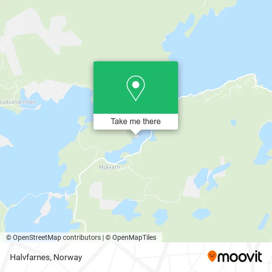 Halvfarnes map