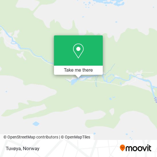 Tuvøya map