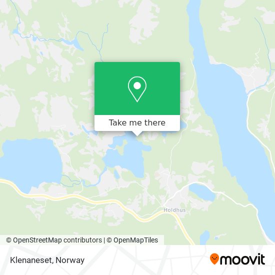 Klenaneset map