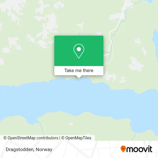 Dragstodden map