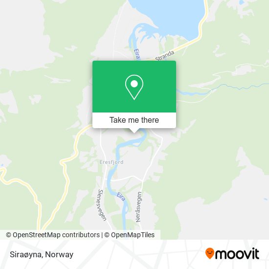 Siraøyna map