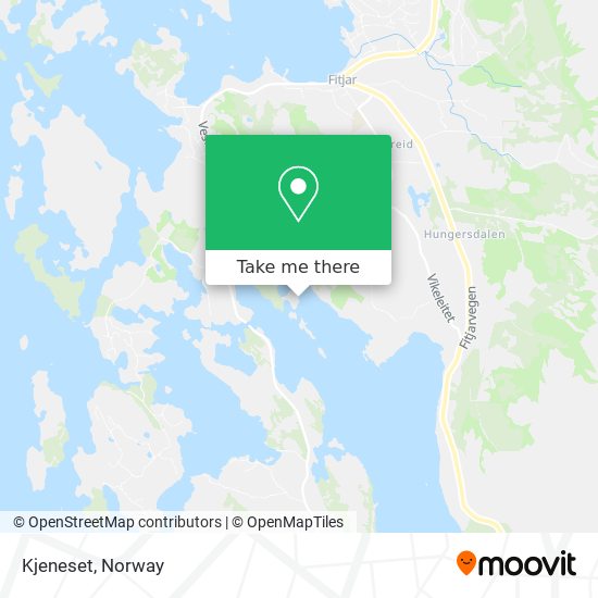 Kjeneset map