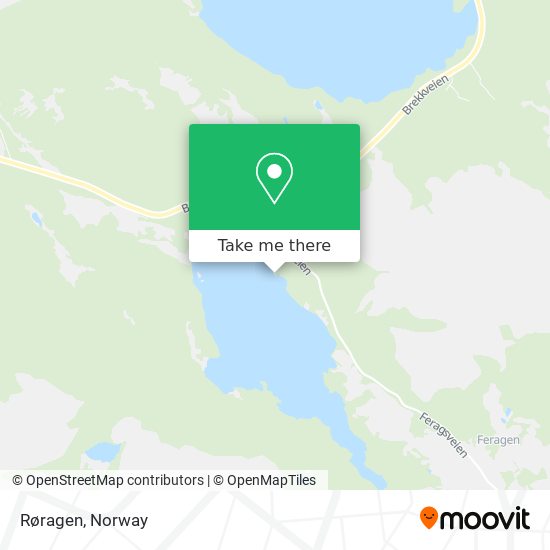 Røragen map