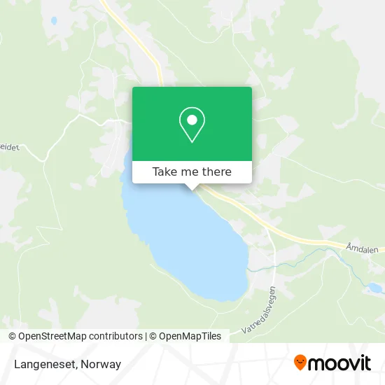 Langeneset map