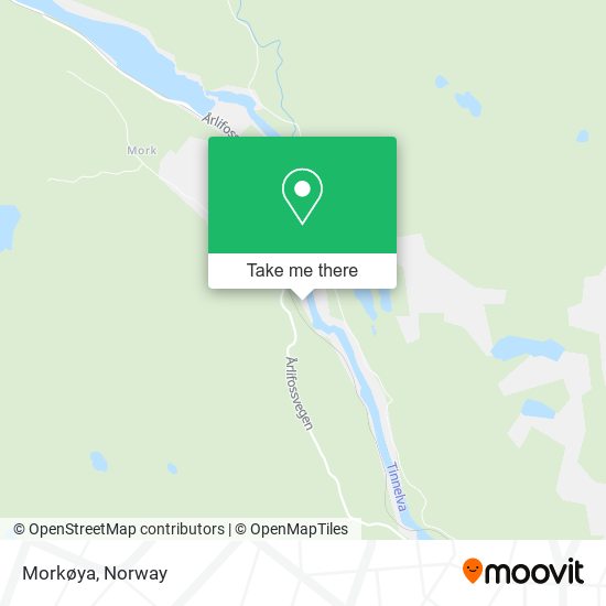 Morkøya map