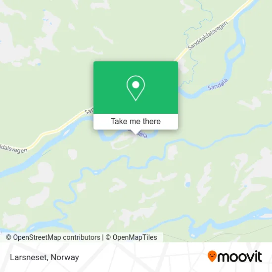 Larsneset map