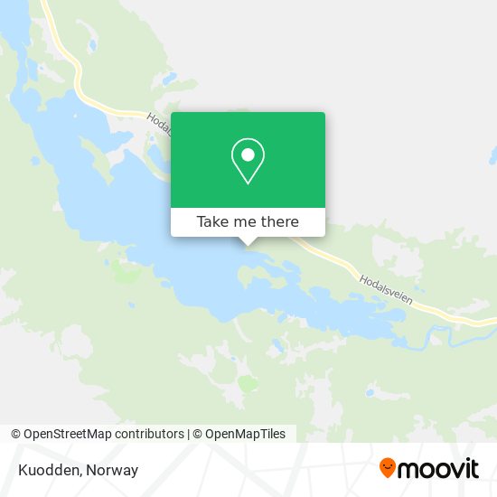 Kuodden map