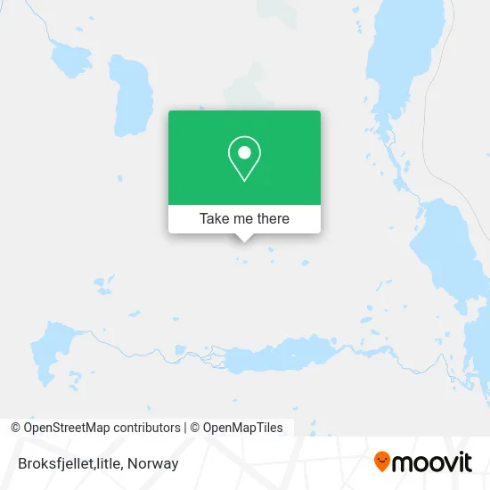 Broksfjellet,litle map