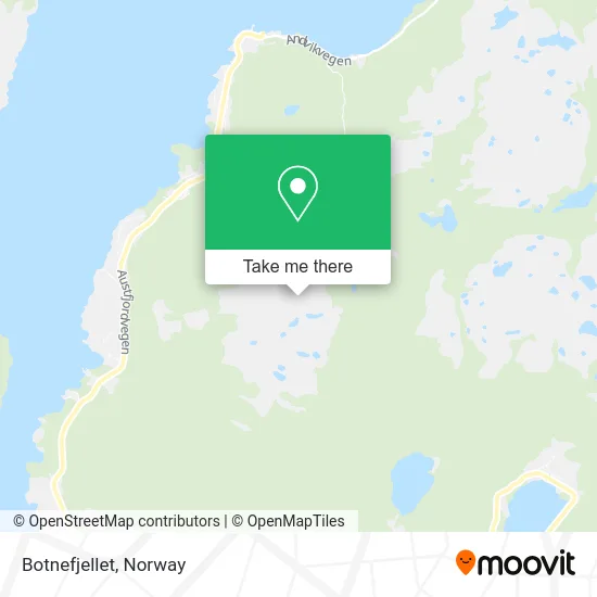 Botnefjellet map