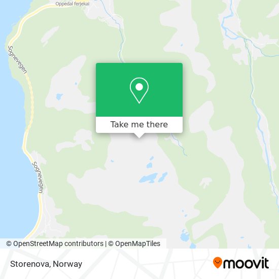 Storenova map