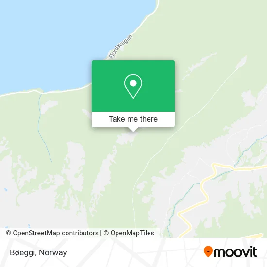 Bøeggi map