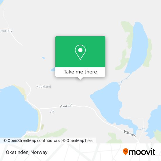 Okstinden map