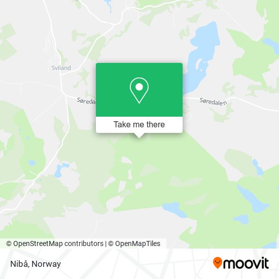 Nibå map