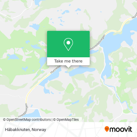 Håbakknuten map