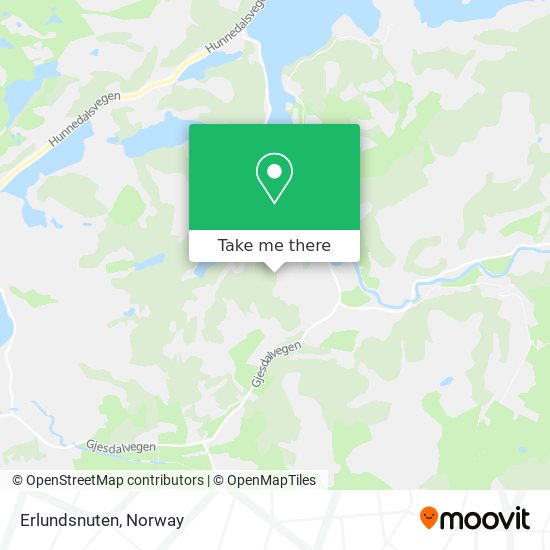 Erlundsnuten map