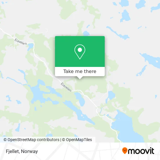 Fjellet map