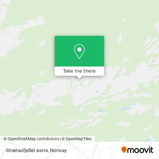 Strætasfjellet østre map
