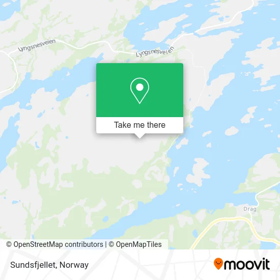 Sundsfjellet map