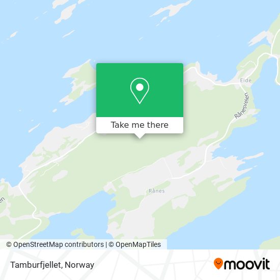 Tamburfjellet map