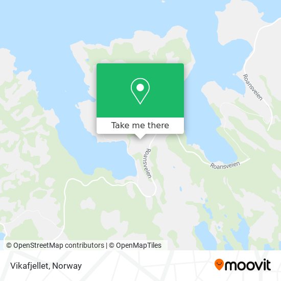 Vikafjellet map