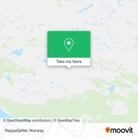 Reppafjellet map