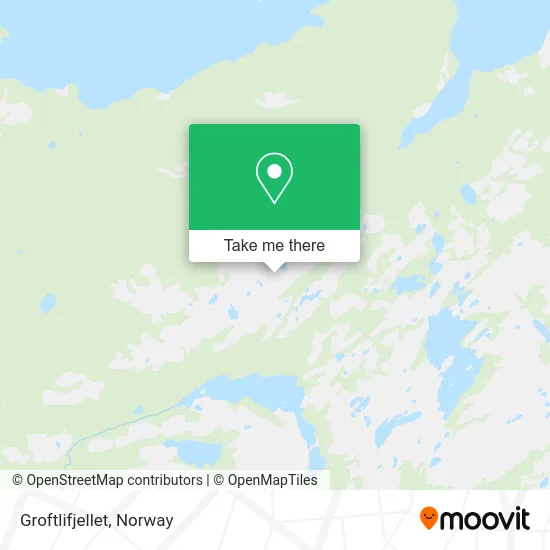 Groftlifjellet map