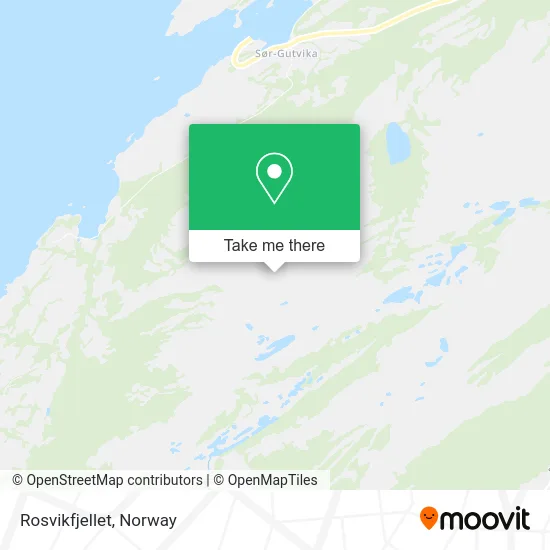 Rosvikfjellet map