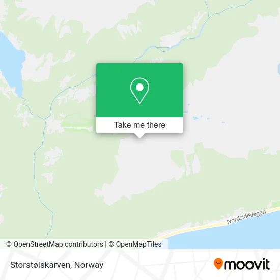 Storstølskarven map