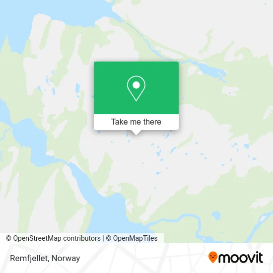 Remfjellet map
