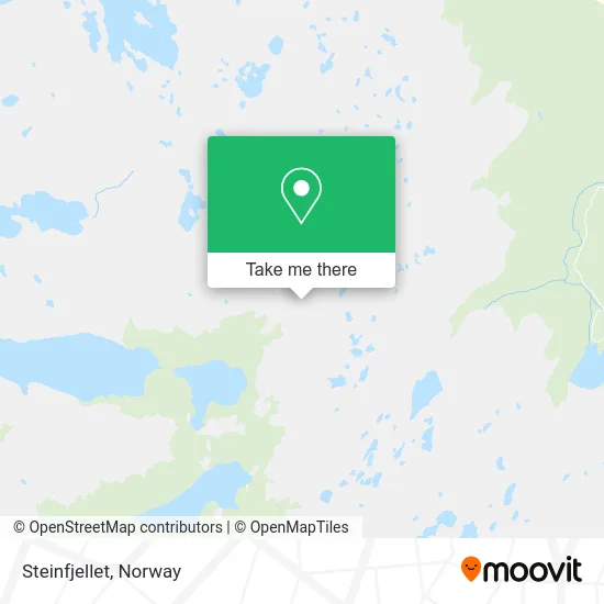 Steinfjellet map